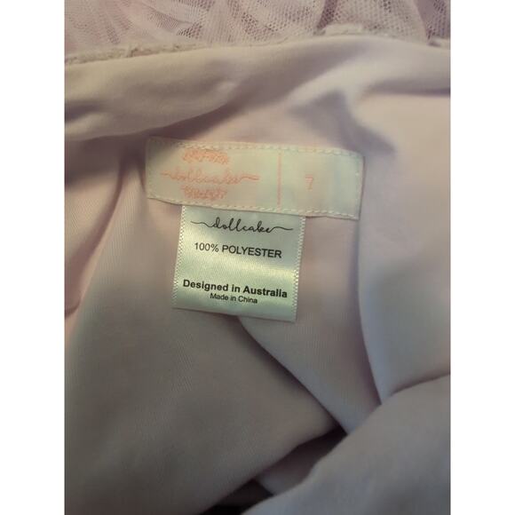 7 Dollcake Lilac Best Wishes Dress - Picture 5 of 5